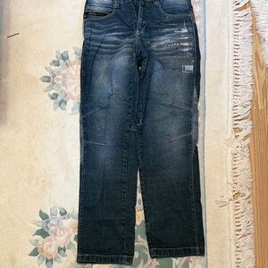 FUBU Dark Blue Relaxed Men's Jeans